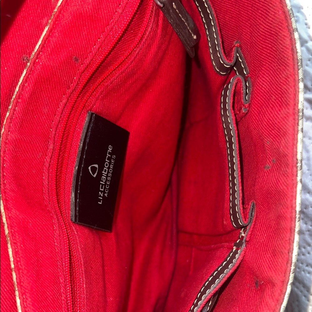 Brown Patterned Shoulder Bag - image 4